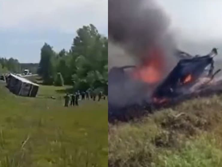 Ruskí vojaci, ktorí sa presúvali v autobuse na front, havarovali kúsok od ukrajinských hraníc vo Voronežskej oblasti. Vozidlo, ktoré do nich vrazilo, na mieste zhorelo. 
