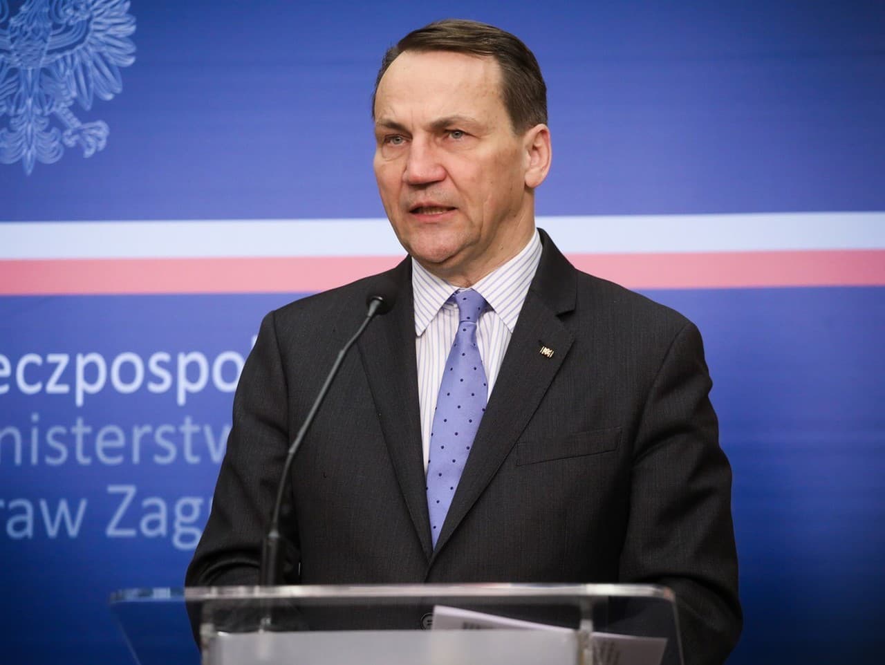 Poľský minister zahraničných vecí Radoslaw Sikorski 