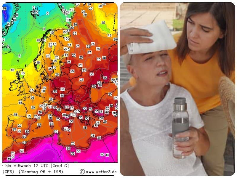 Na Slovensko pomaly postupuje mimoriadne extrémna vlna horúčav