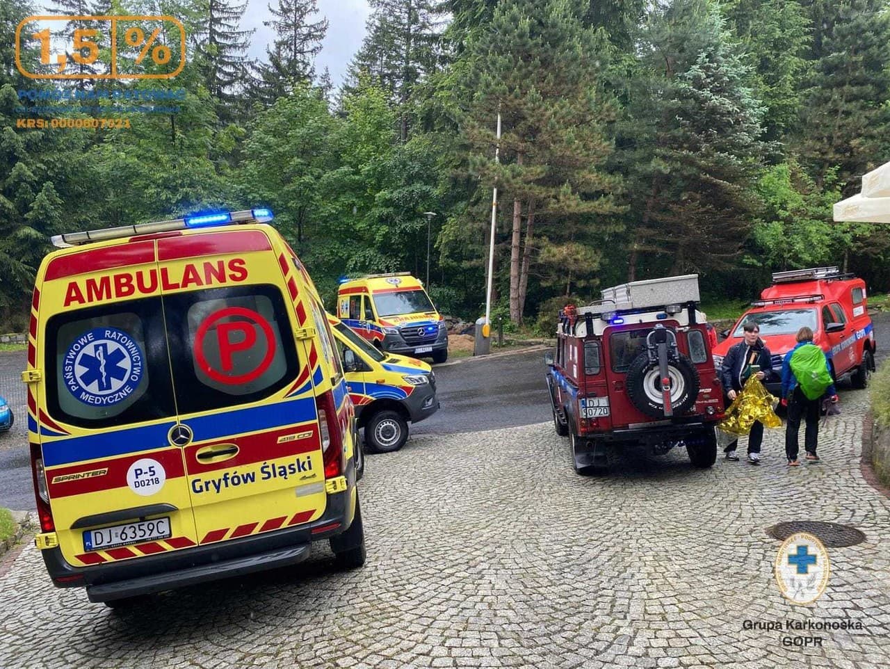 Túra sa pre skupinu ľudí skončila predčasne, prístrešok pod ktorým sa schovávali zasiahol blesk