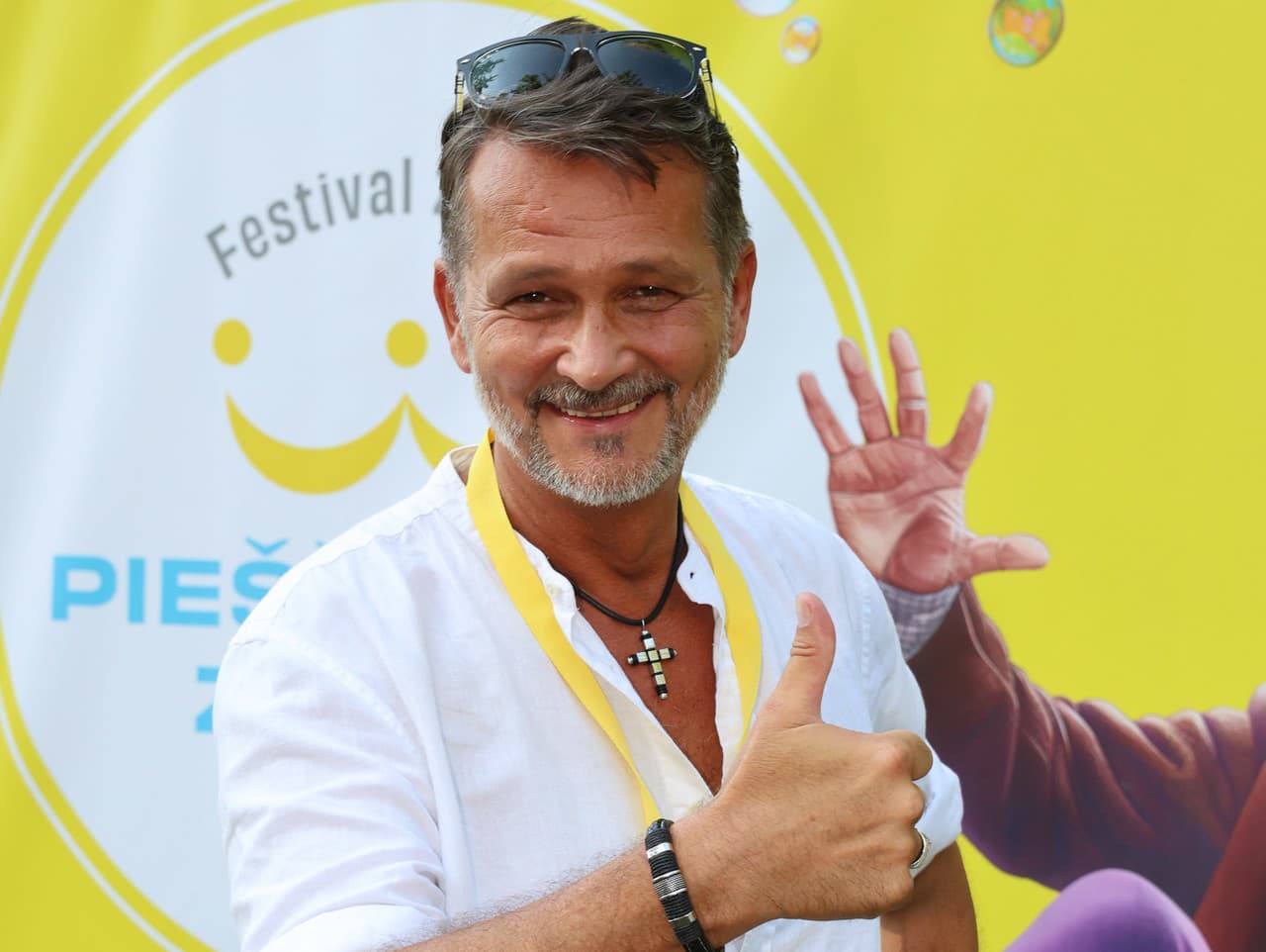 Peter Trník na Festivale zábavy v Piešťanoch