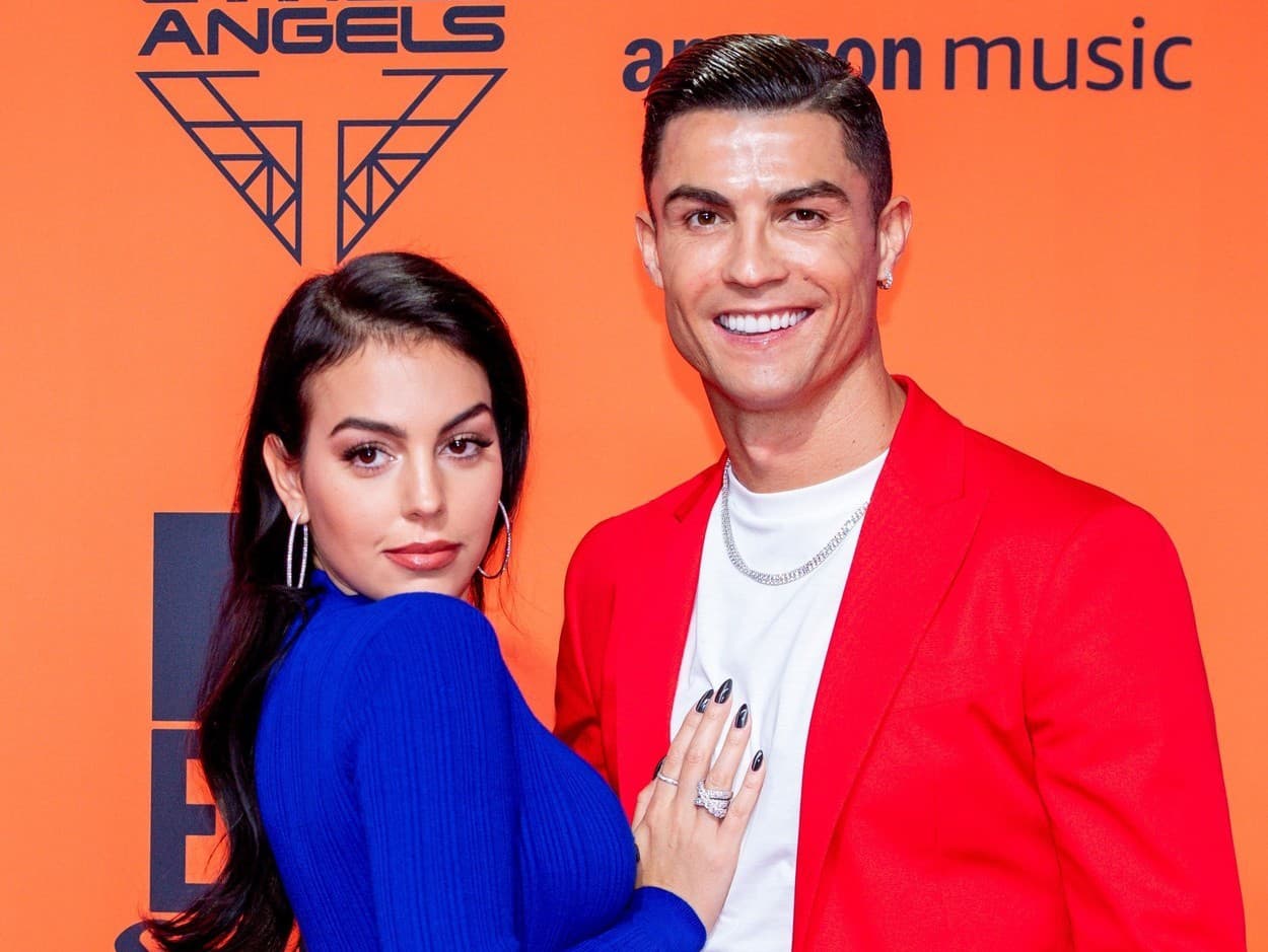 Cristiano Ronaldo a Georgina Rodriguez