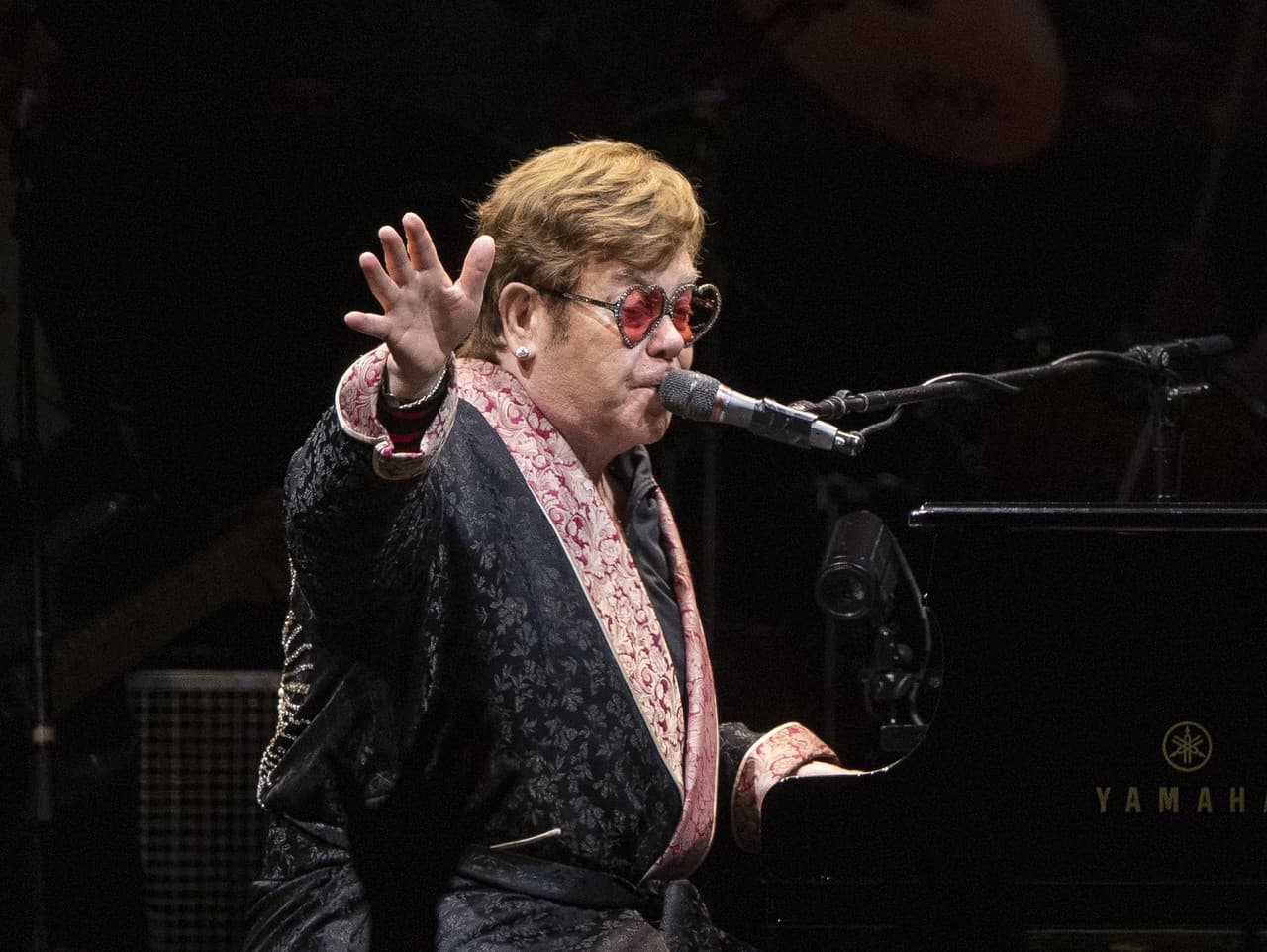 Elton John počas svojho posledného koncertu