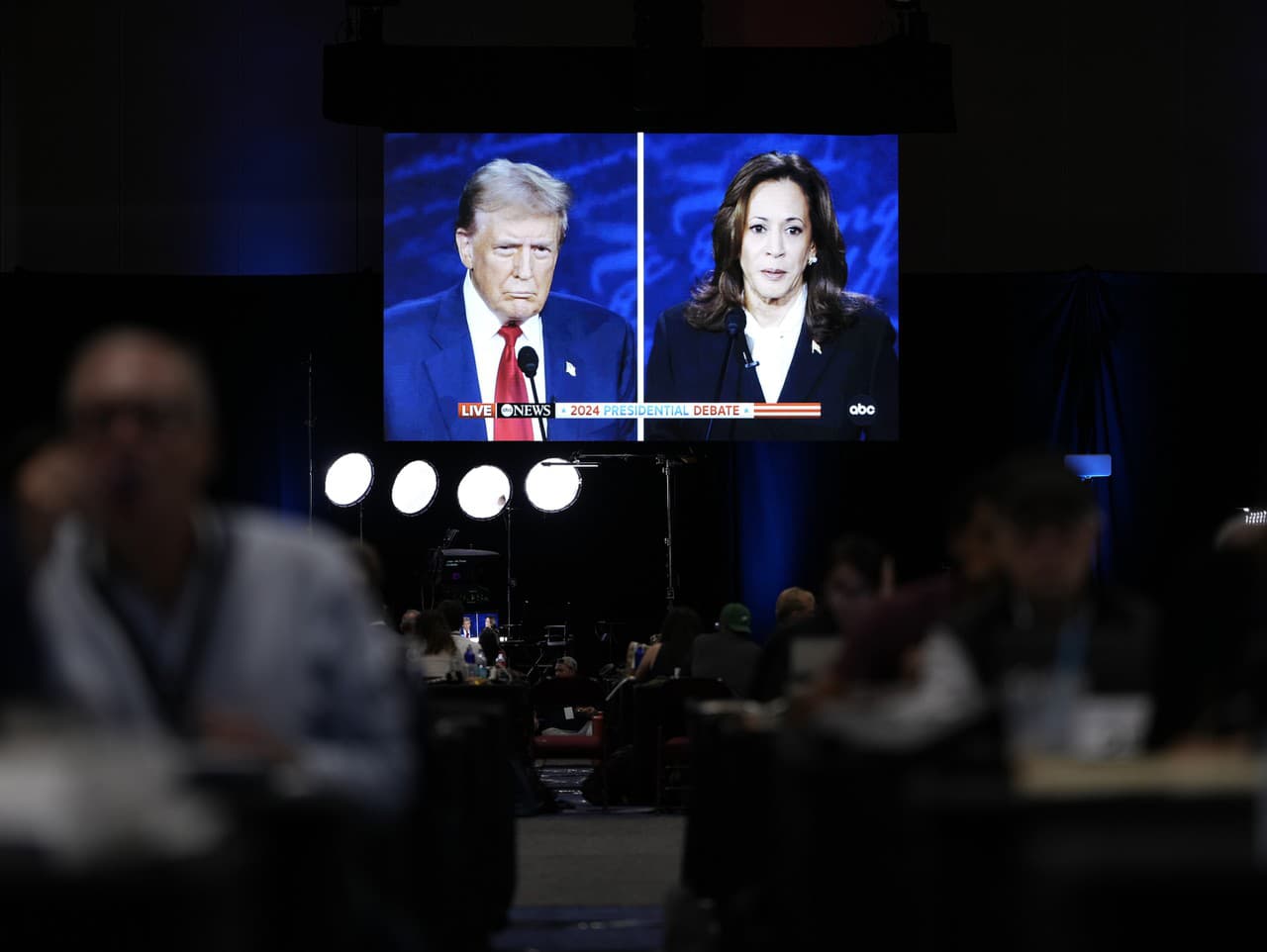 Donald Trump a Kamala Harrisová