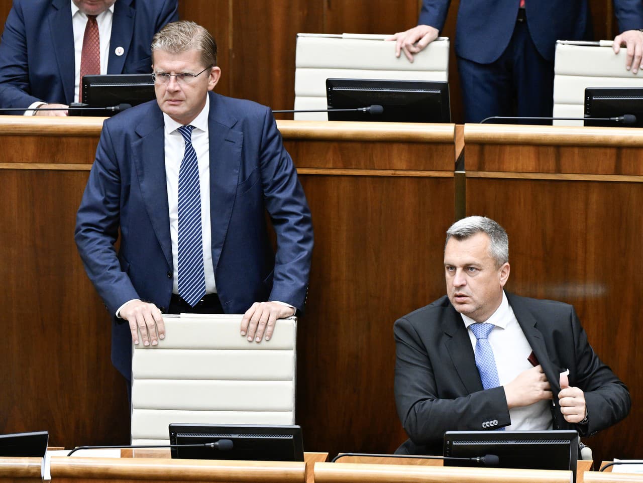  Peter Žiga a Andrej Danko