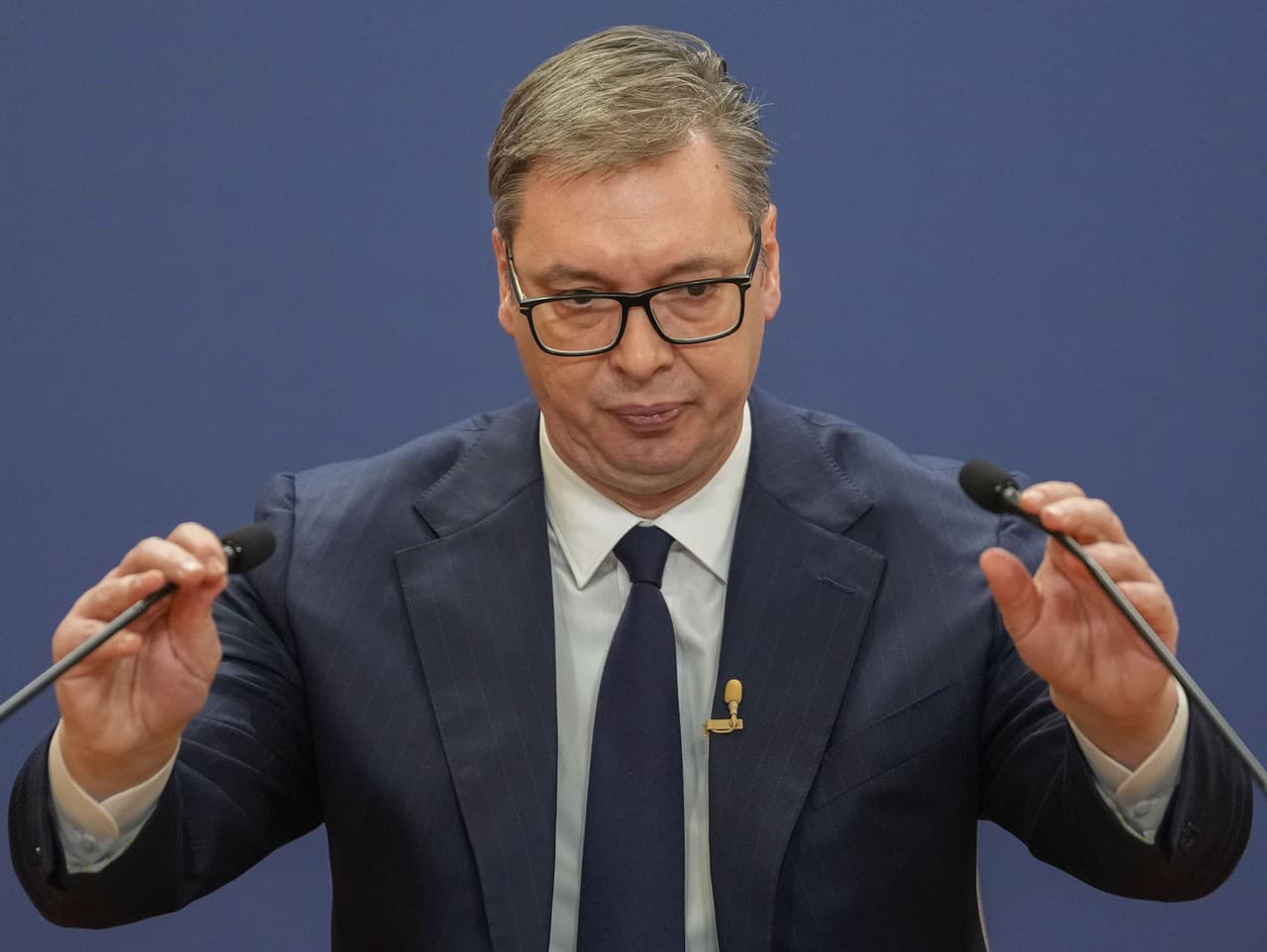 Srbský prezident Aleksandar Vučič