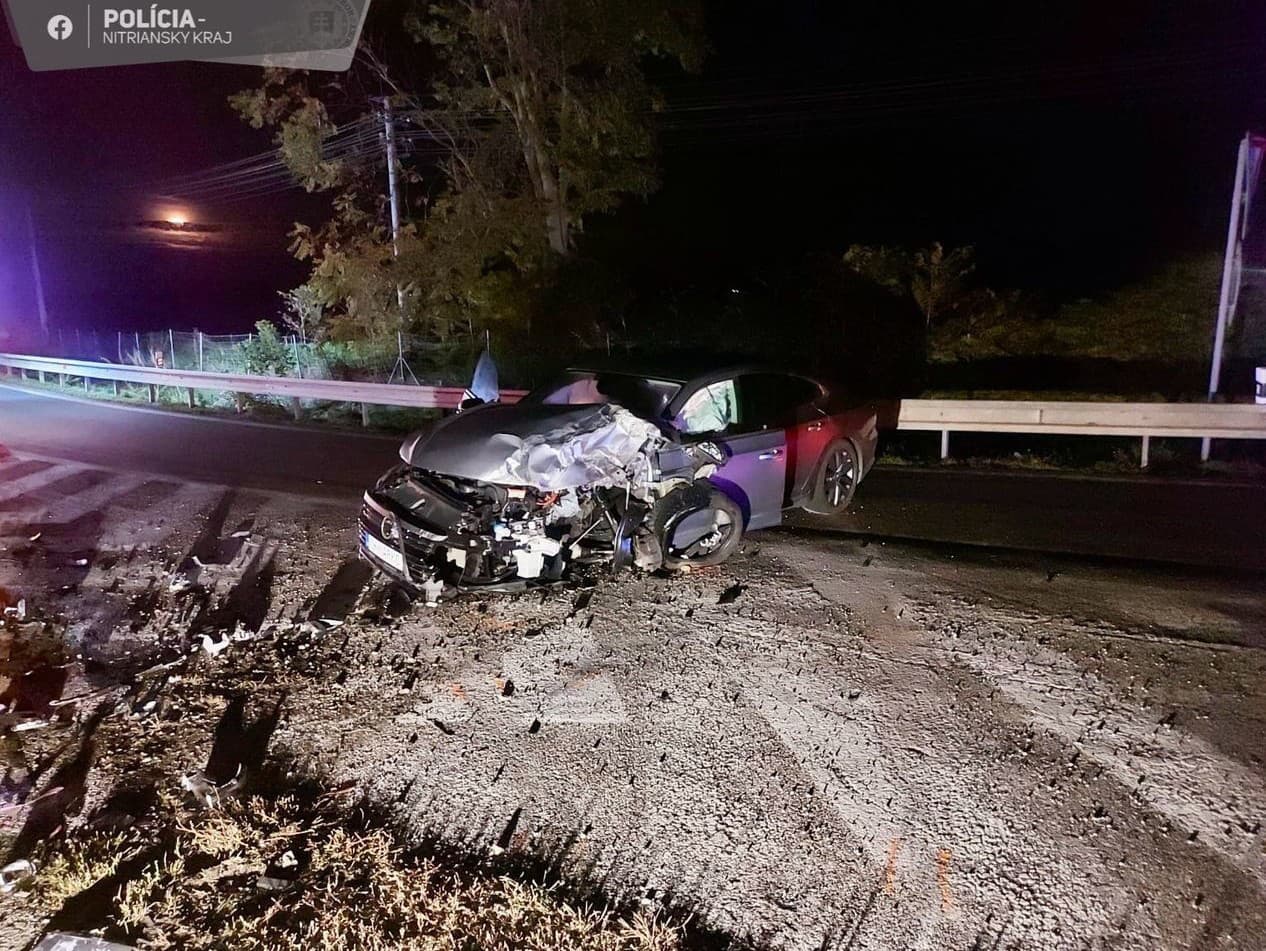 Čelná zrážka na rýchlostnej ceste R1 smerom na Trnavu