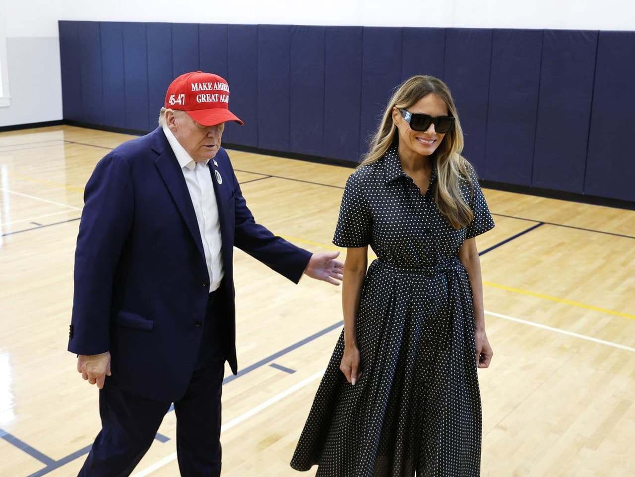 Donald Trump a Melania Trumpová