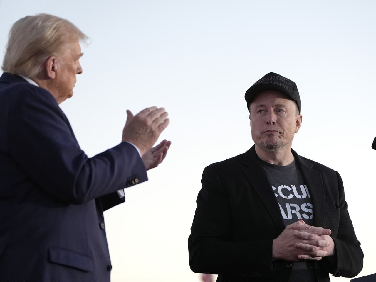 Donald Trump a Elon Musk