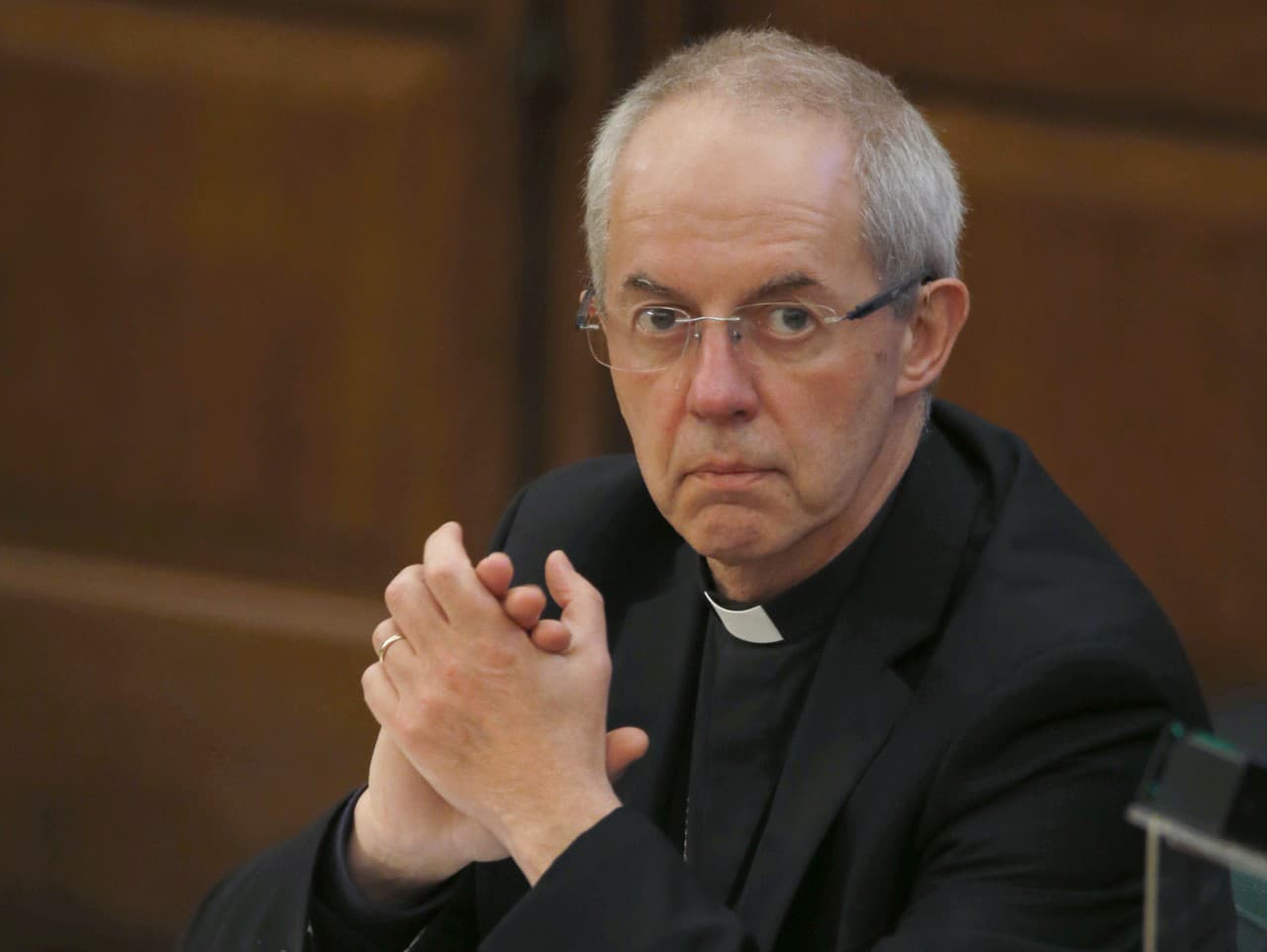 Canterburský anglikánsky arcibiskup Justin Welby.