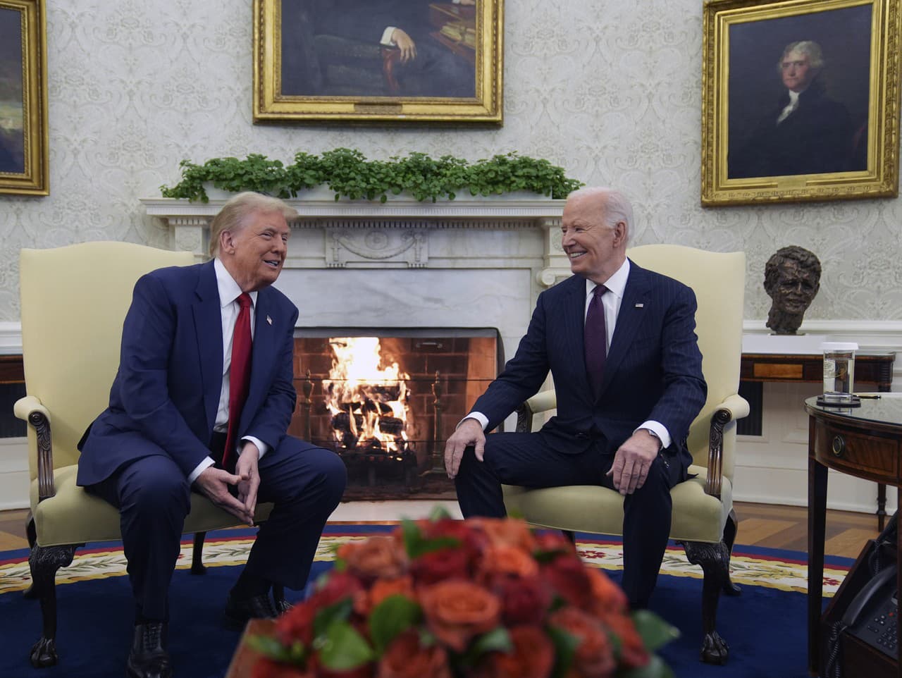 Americký prezident Joe Biden prijal v Bielom dome Donalda Trumpa.