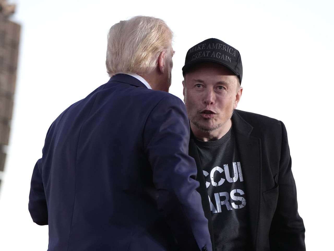 Donald Trump a Elon Musk