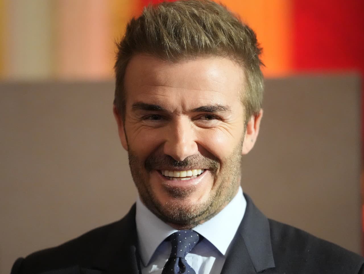 Bývalý futbalista David Beckham. 