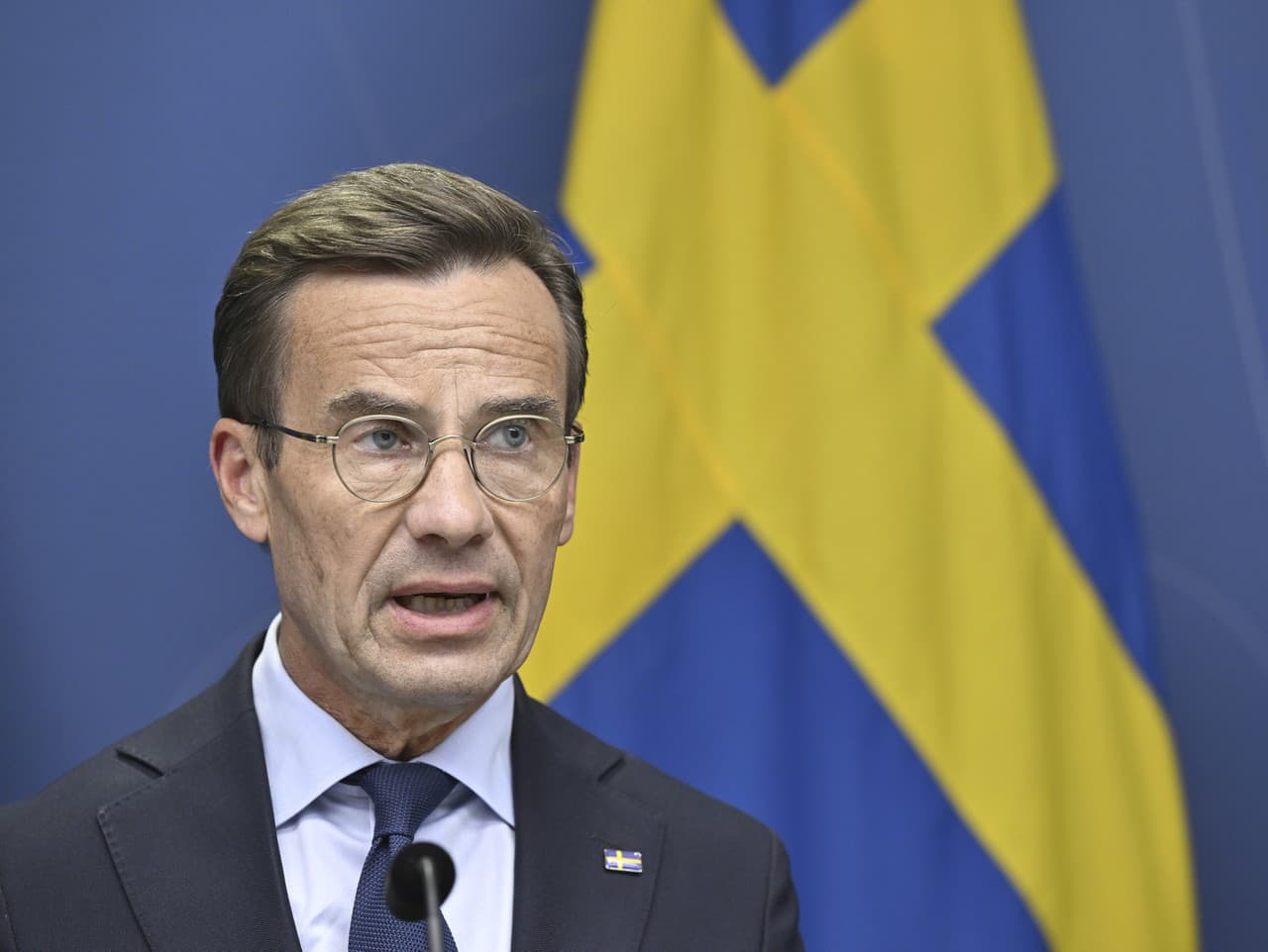 Švédsky premiér Ulf Kristersson 