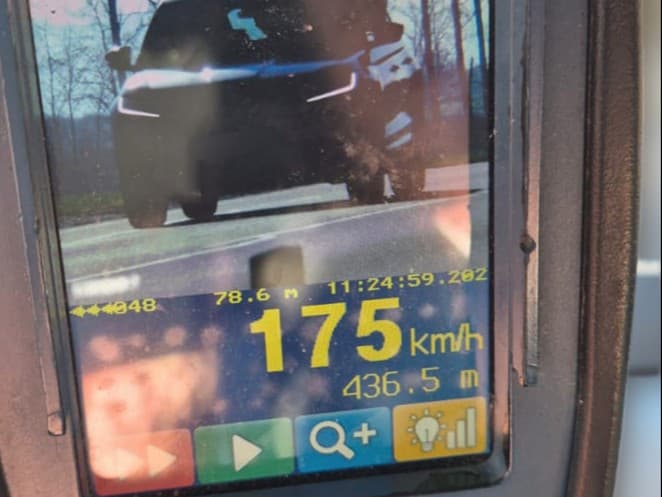 Cestný pirát prekročil rýchlosť o 85 km/h