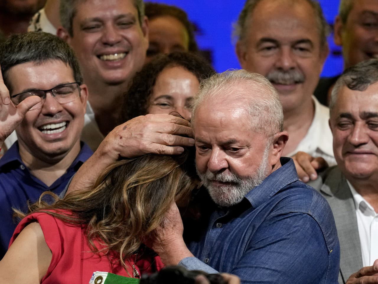 Novozvolený Luiz Inácio Lula da Silva