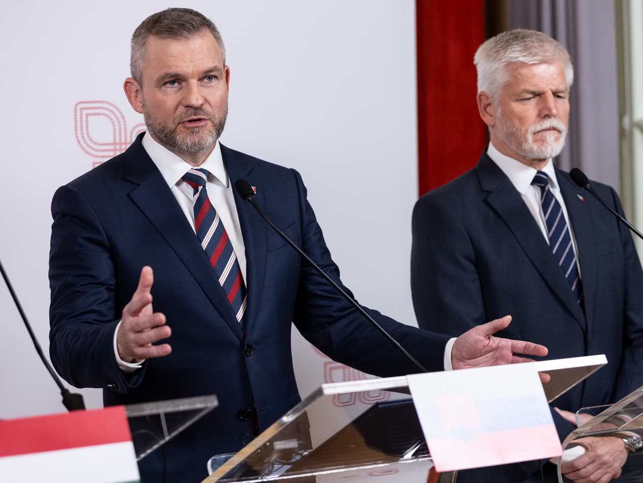 Peter Pellegrini a Petr Pavel