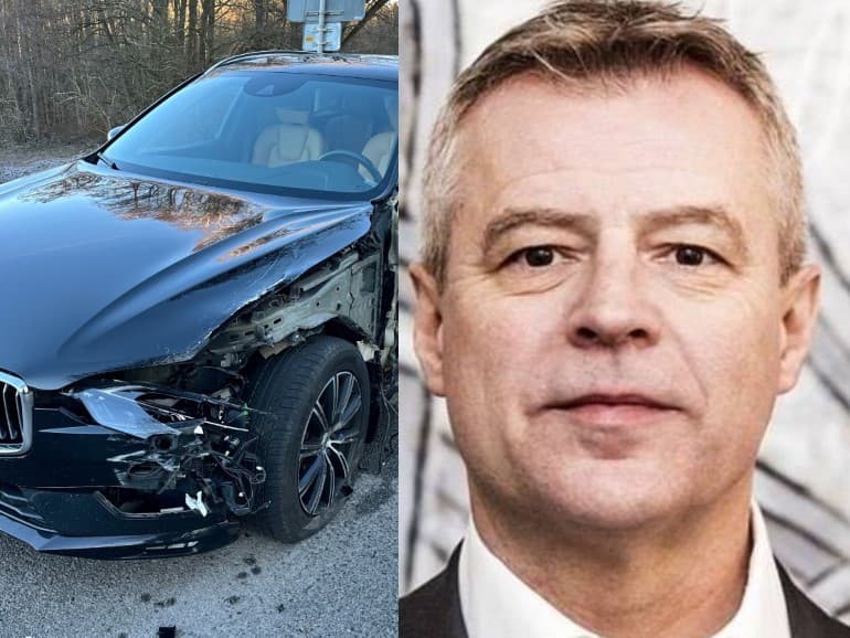 Poradca českého prezidenta Petr Kolář mal počas Vianoc autonehodu