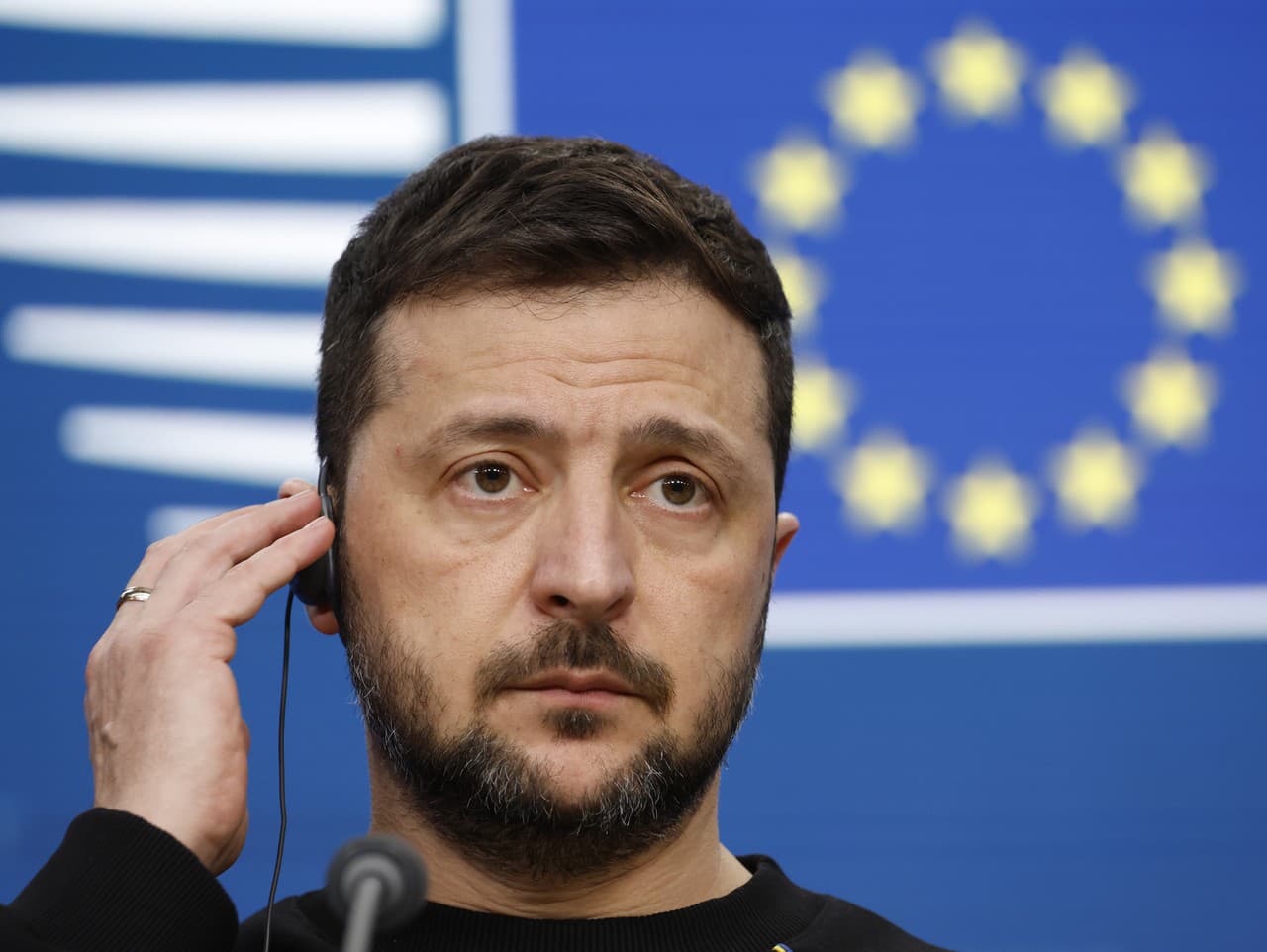 Ukrajinský prezident Volodymyr Zelenskyj 