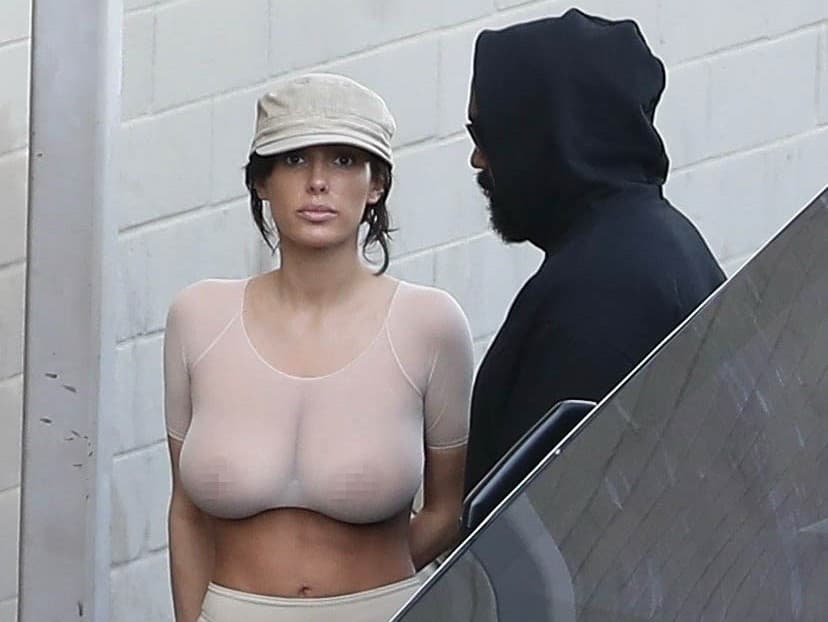 Bianca Censori a Kanye West