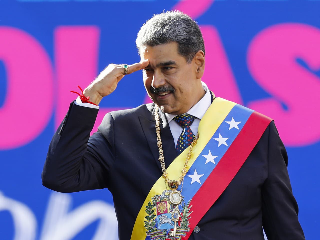 Venezuelský prezident Nicolás Maduro.