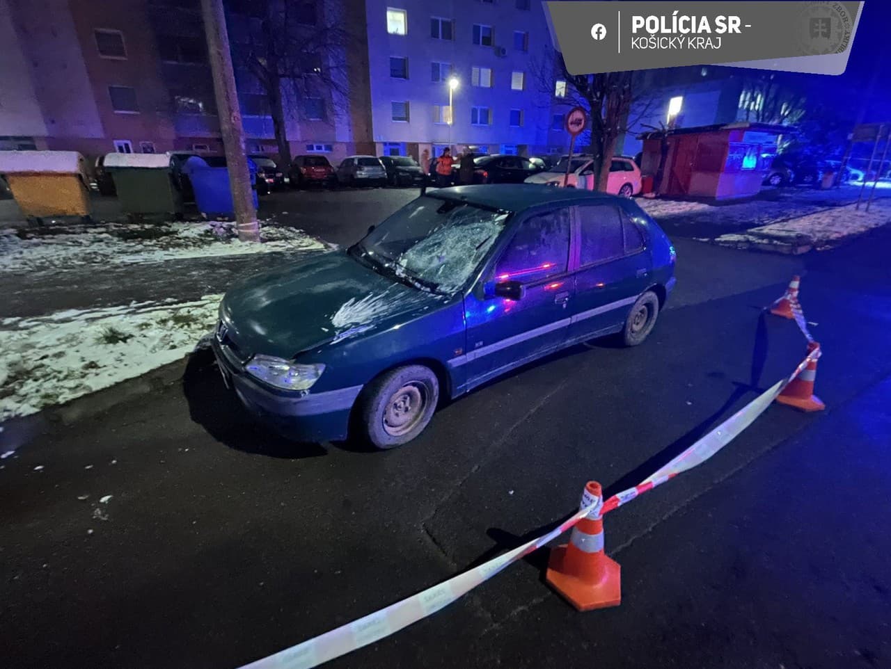 Chodec zrážku s autom, žiaľ, neprežil.