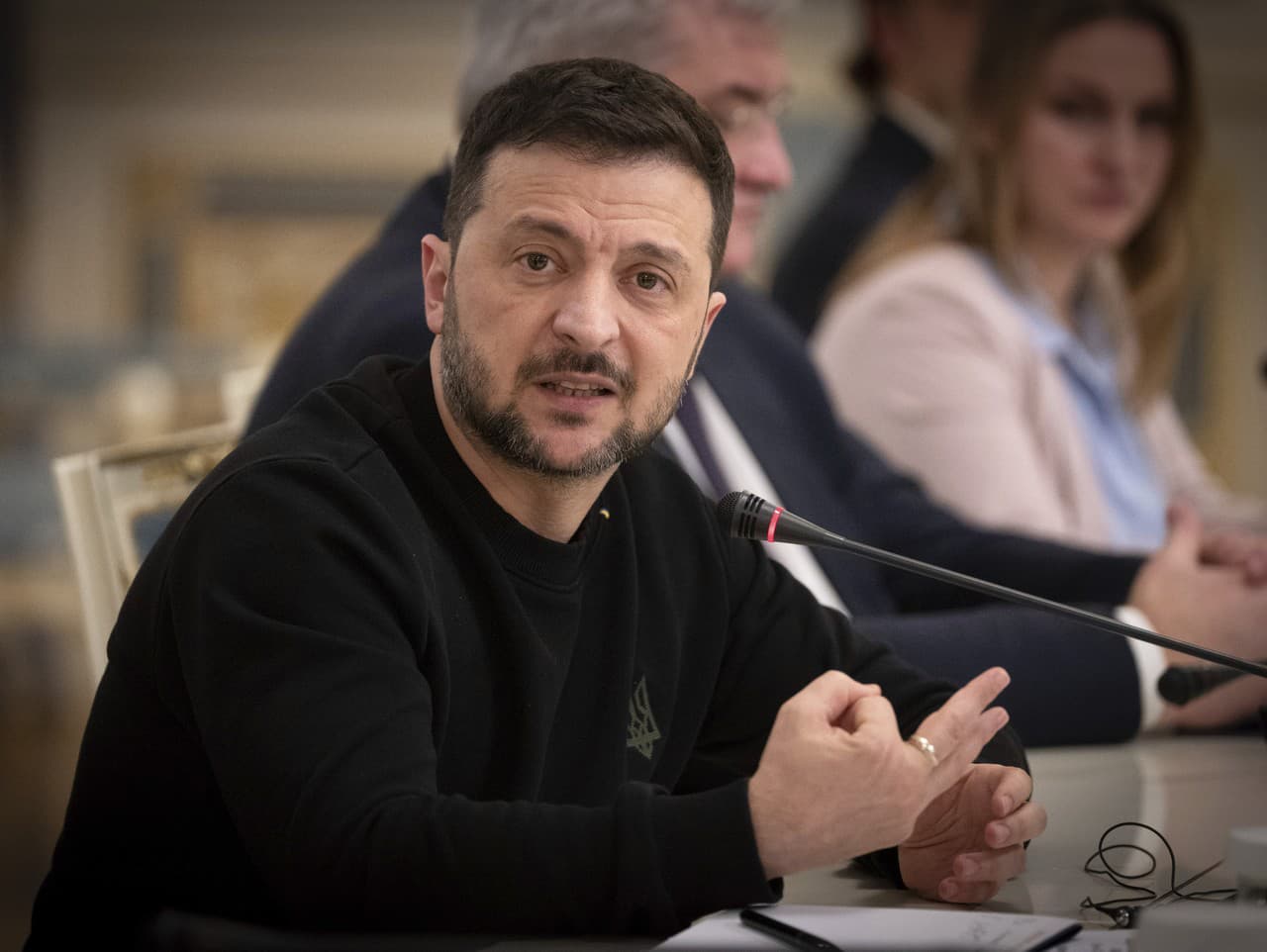 Ukrajinský prezident Volodymyr Zelenskyj