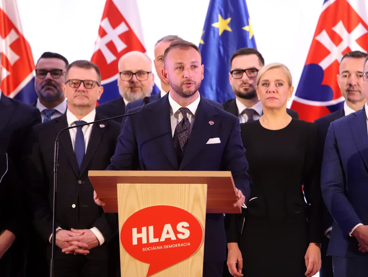 Mediálne vyhlásenie po pracovnom kongrese strany Hlas – sociálna demokracia.