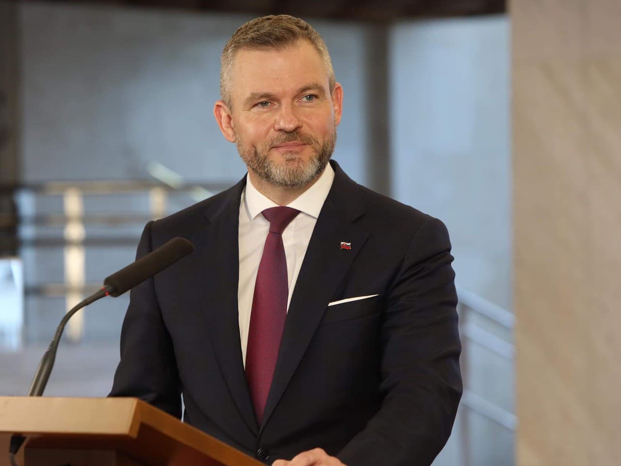 Prezident Slovenskej republiky Peter Pellegrini