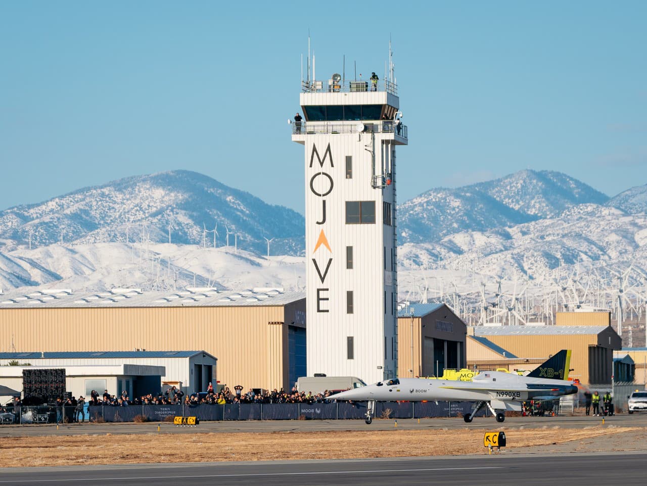 Lietadlo XB-1 americkej spoločnosti Boom Supersonic.