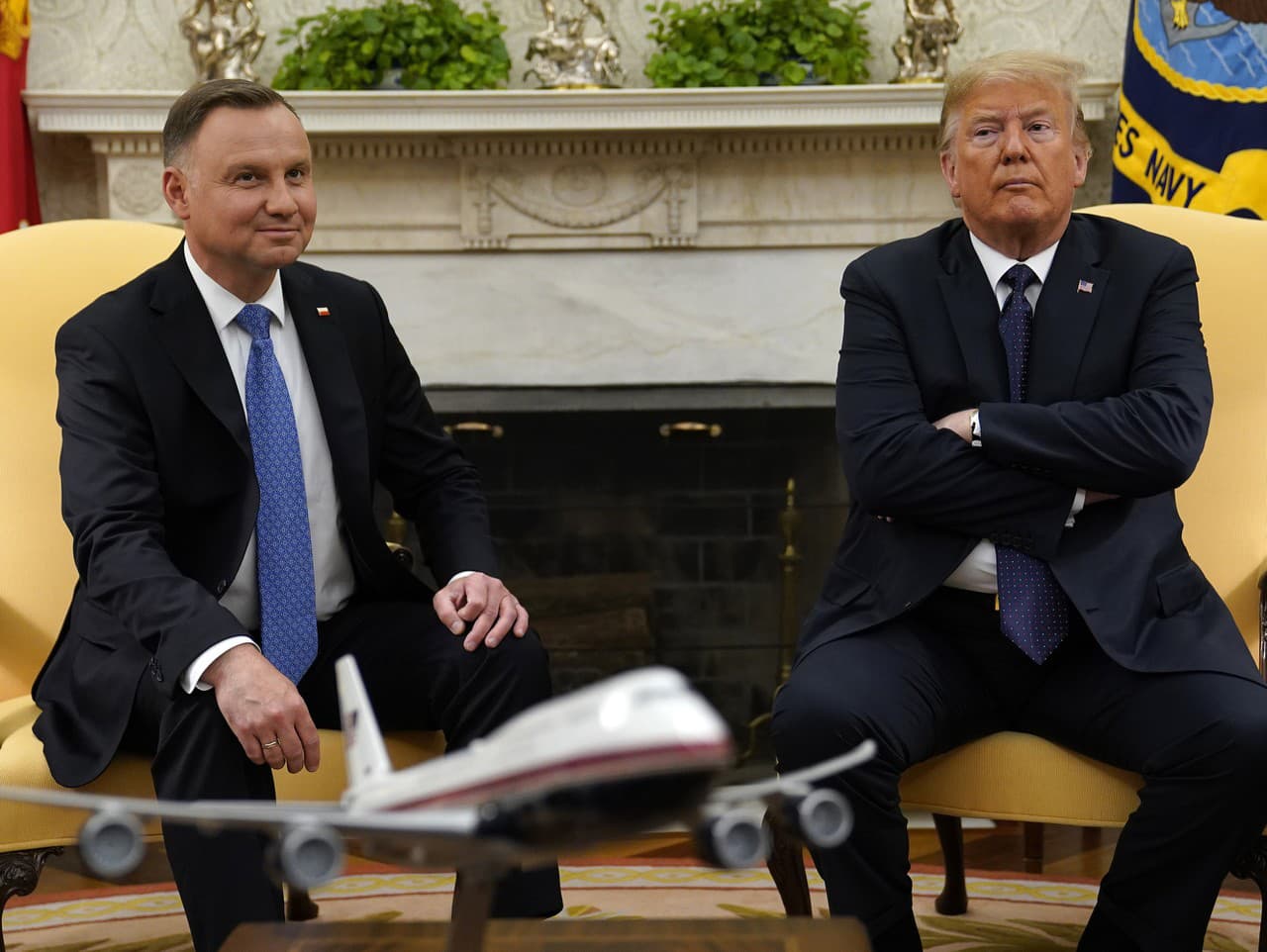 Andrzej Duda a Donald Trump