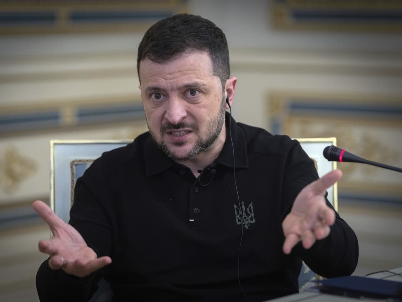 Ukrajinský prezident Volodymyr Zelenskyj.