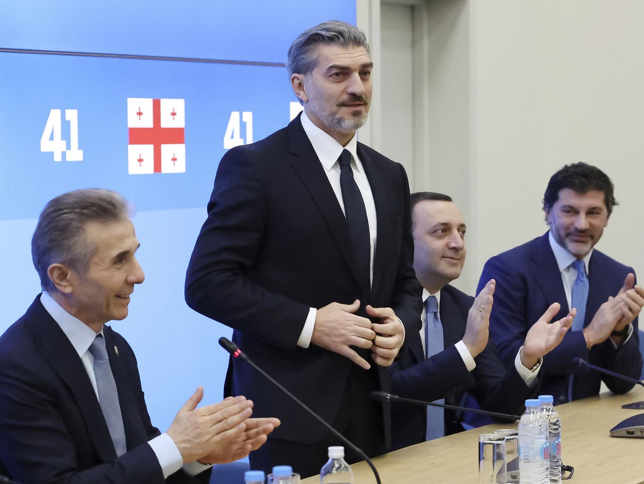 Bývalý gruzínsky premiér, zakladateľ a faktický líder vládnej strany Gruzínsky sen Bidzina Ivanišvili.