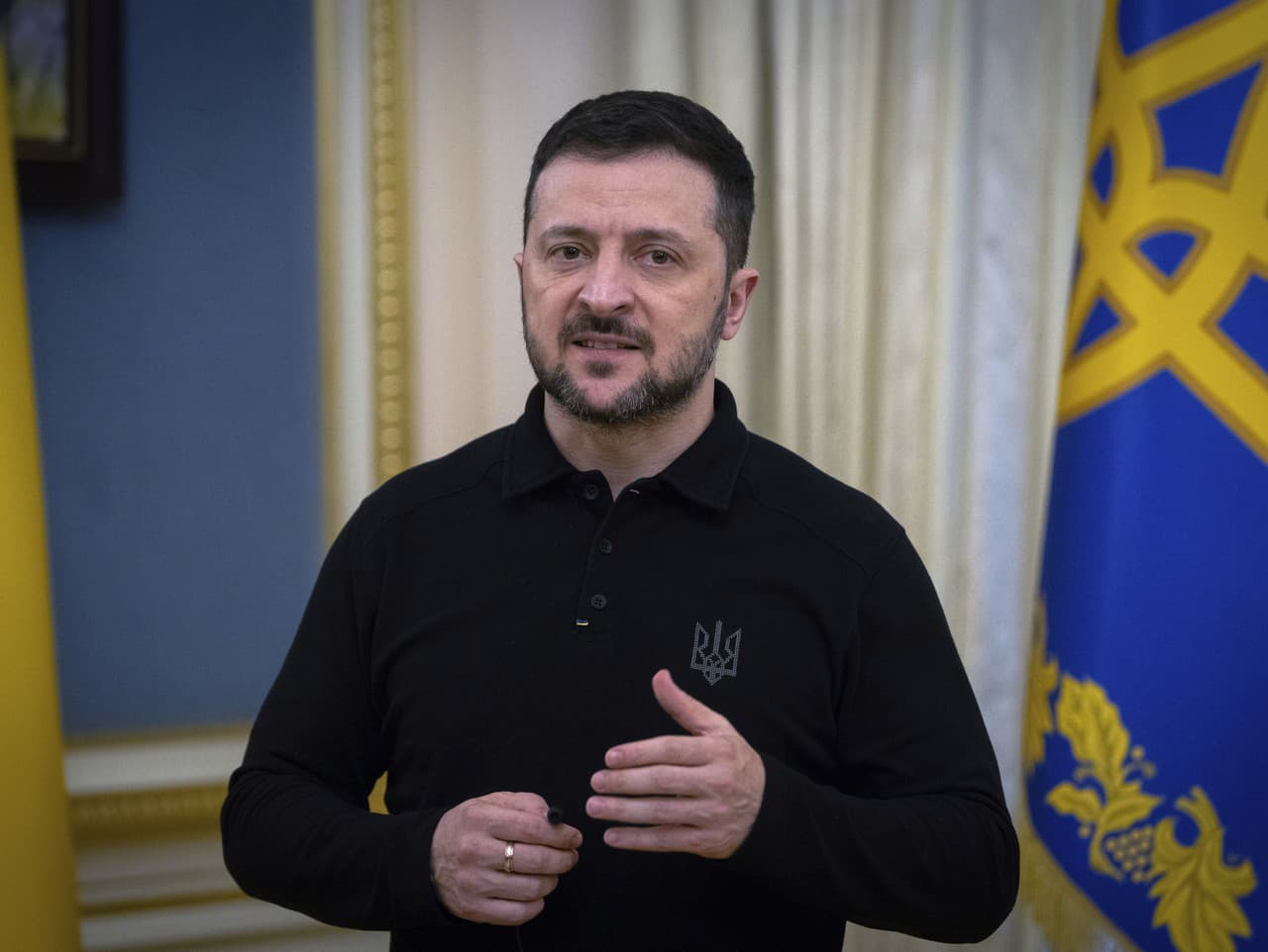 Ukrajinský prezident Volodymyr Zelenskyj.