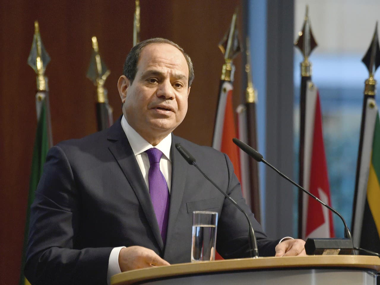 Egyptský prezident Abdel Fattah al-Sisi
