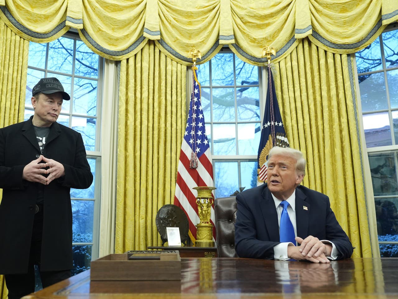 Elon Musk so synom a Donald Trump