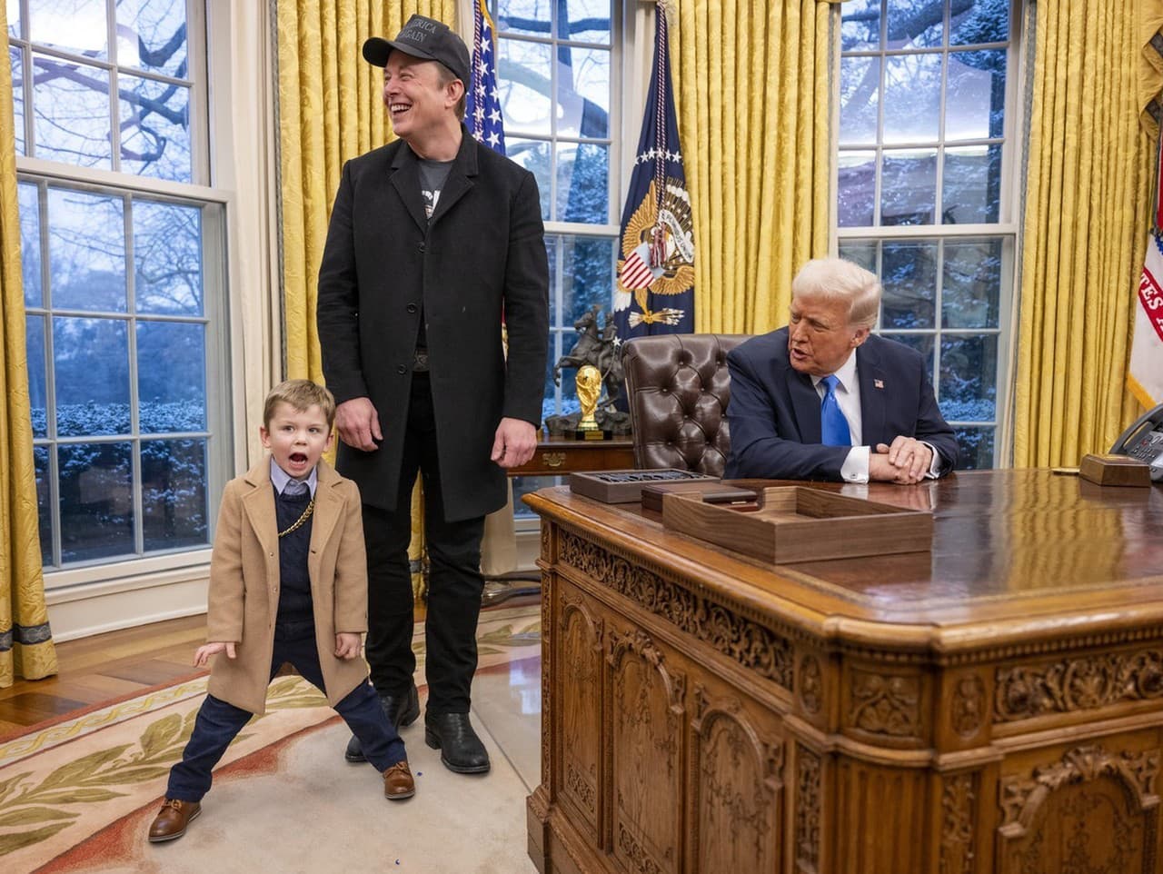 X Æ A-Xii ukradol Muskovi a Trumpovi šou.