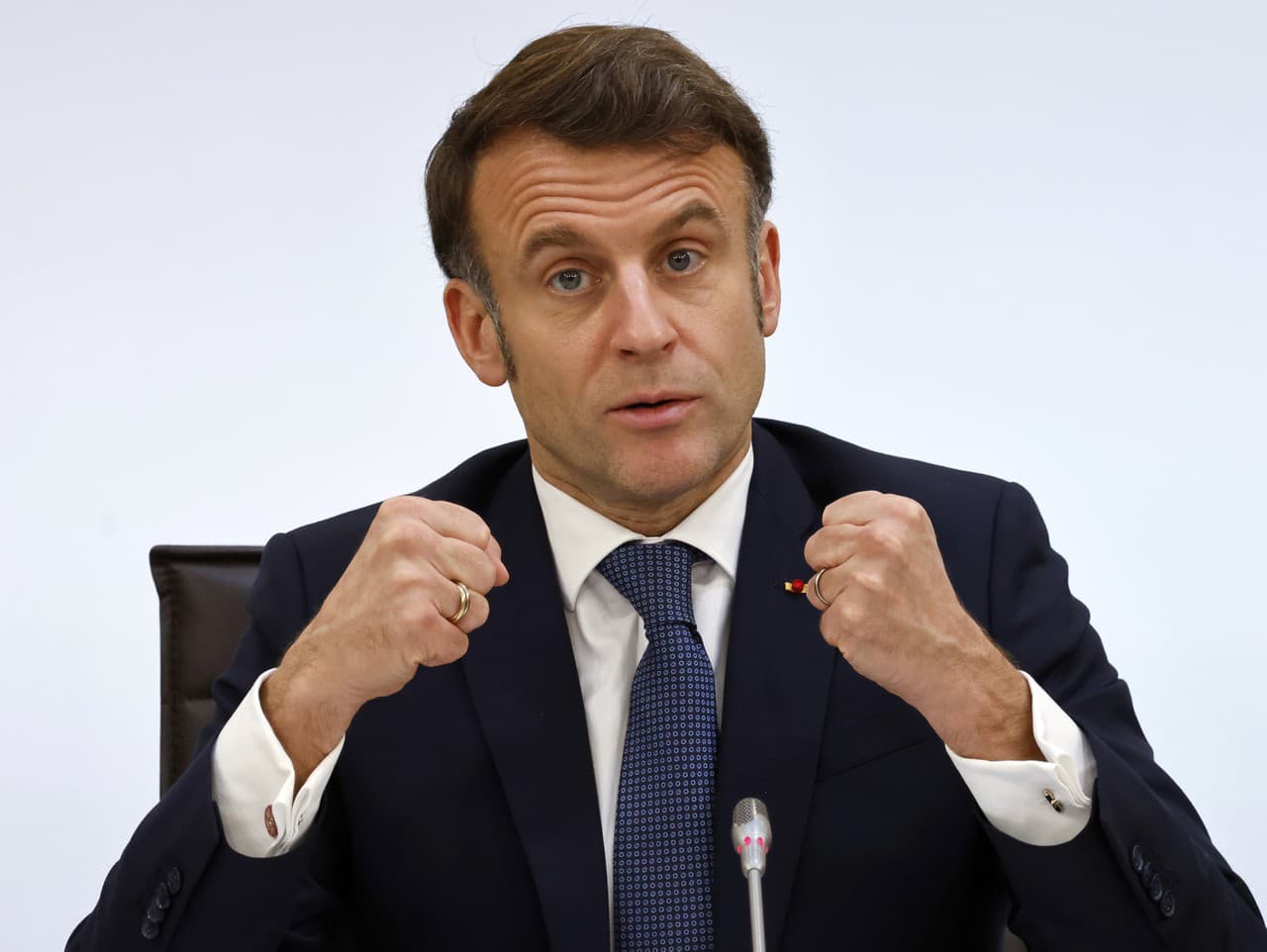 Francúzsky prezident Emmanuel Macron.
