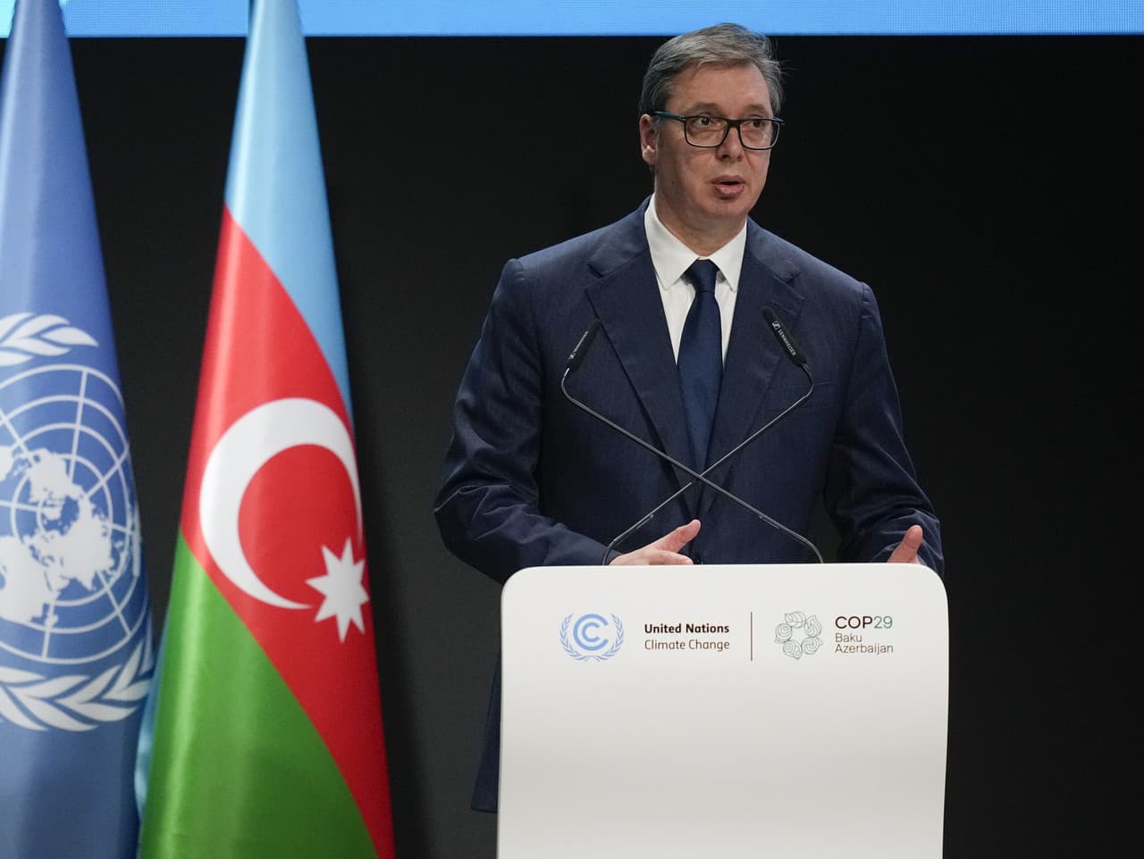 Srbský prezident Aleksandar Vučič.