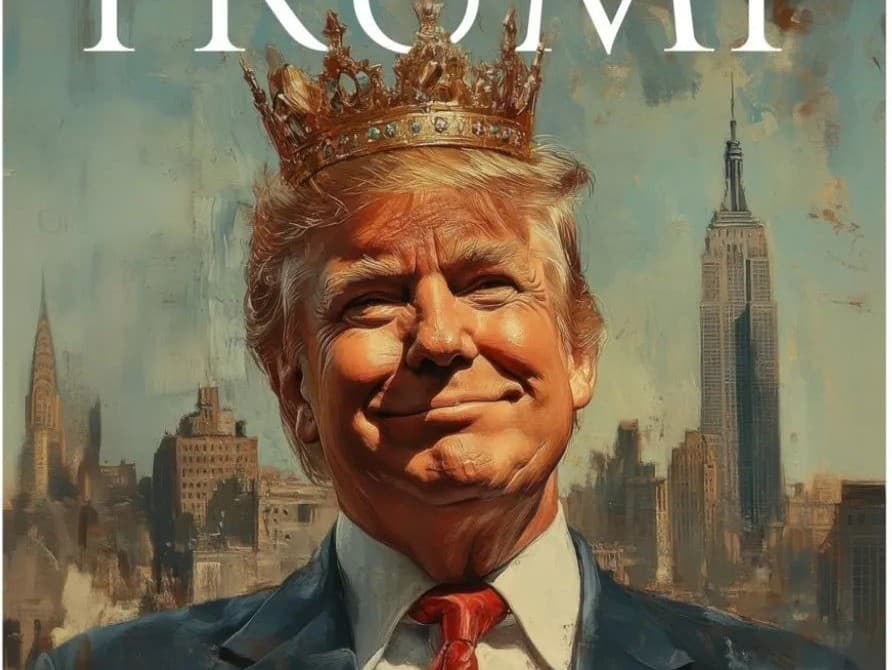 Donald Trump sa korunoval za kráľa.