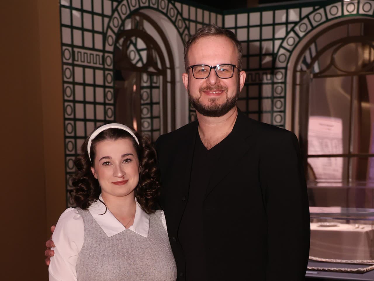 Výstava Titanic. Na snímke Viktor Nižník s manželkou