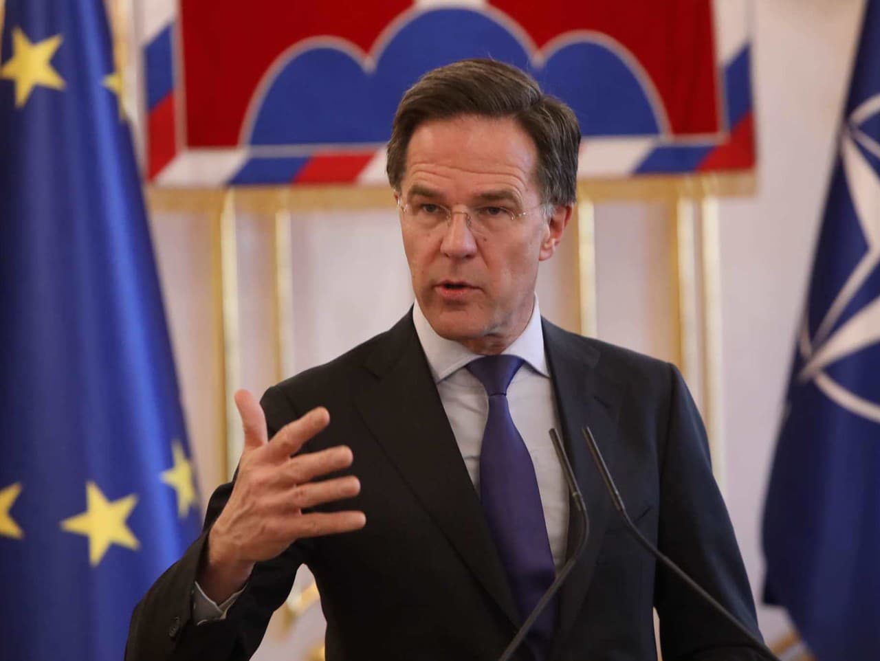 Generálny tajomník NATO Mark Rutte.