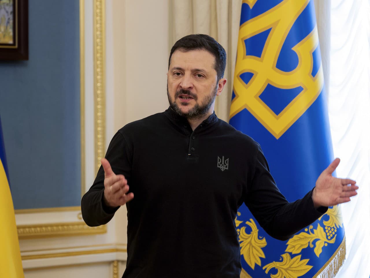 ukrajinský prezident Volodymyr Zelenskyj