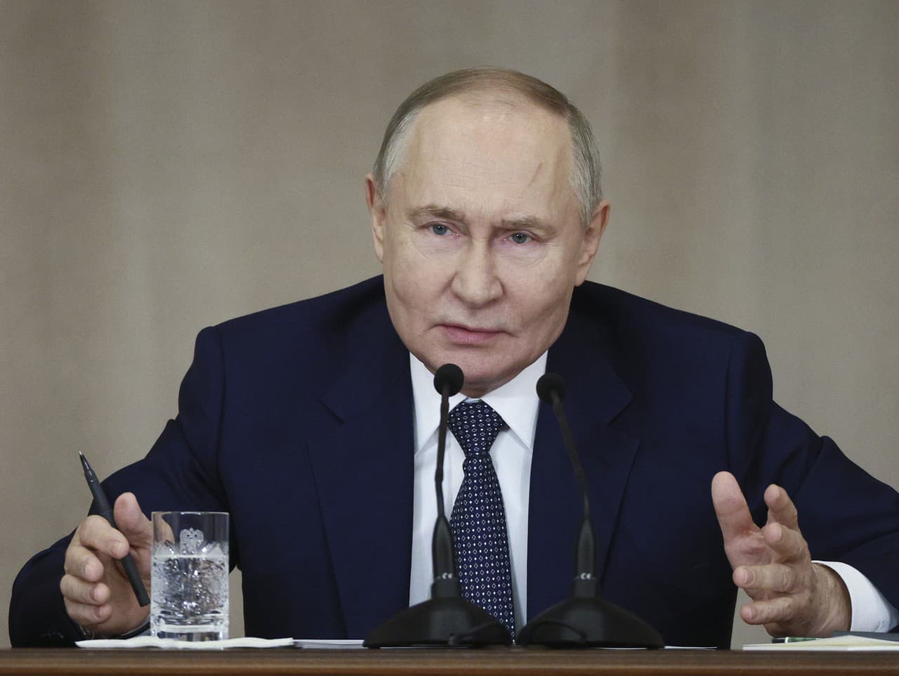 Ruský prezident Vladimir Putin.