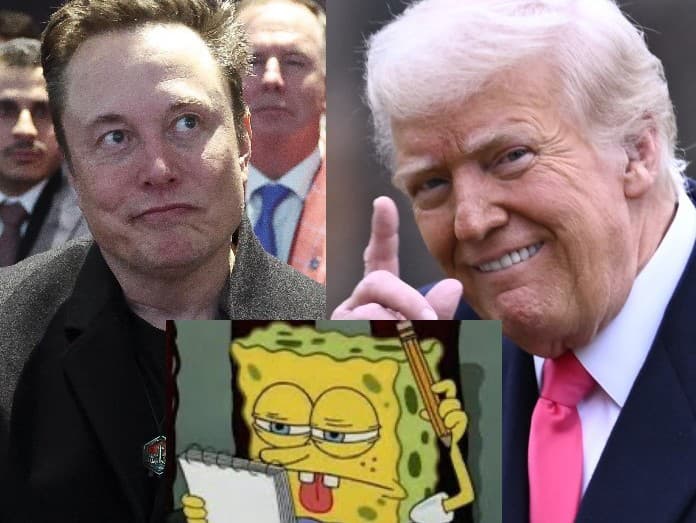 Prezident Donald Trump prirovnal situáciu na úrade Elona Muska k rozprávke SpongeBob. 