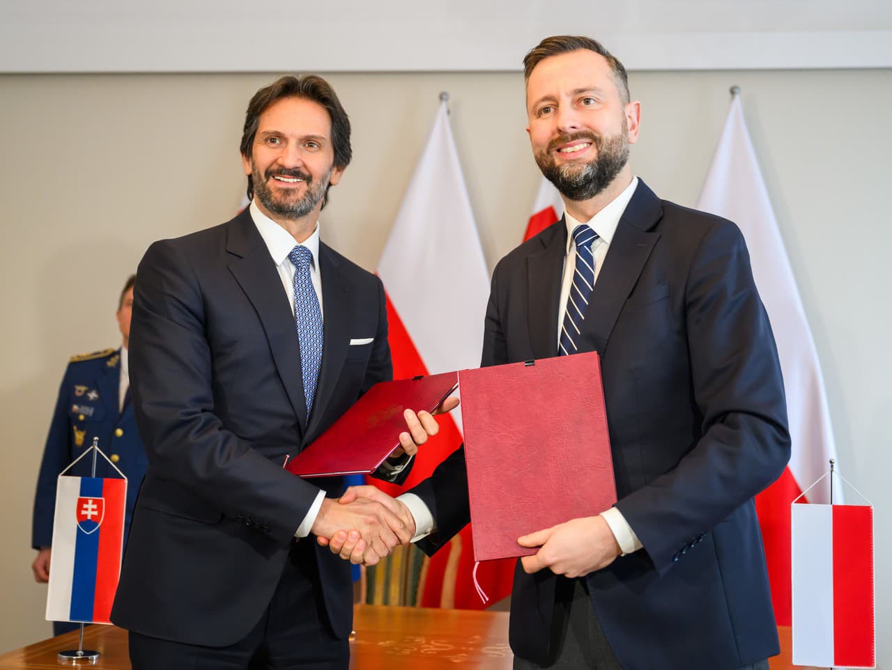 Robert Kaliňák a Wladyslaw Kosiniak-Kamysz 