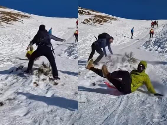 Nebezpečná zrážka turistov v Nízkych tatrách pod vrcholom Ďumbiera