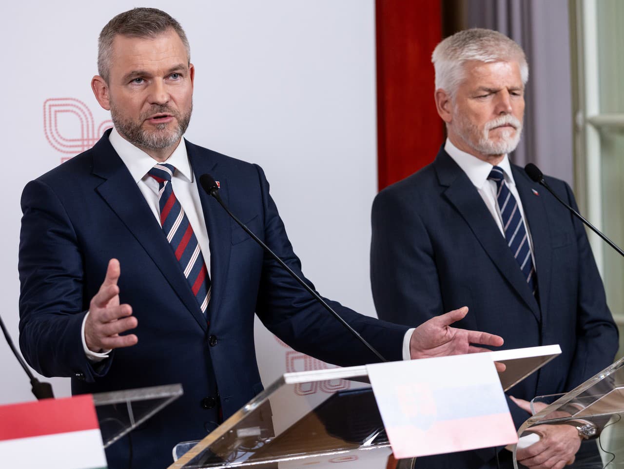Peter Pellegrini a Petr Pavel
