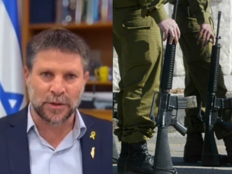 Izraelský minister financií Bezalel Smotrič