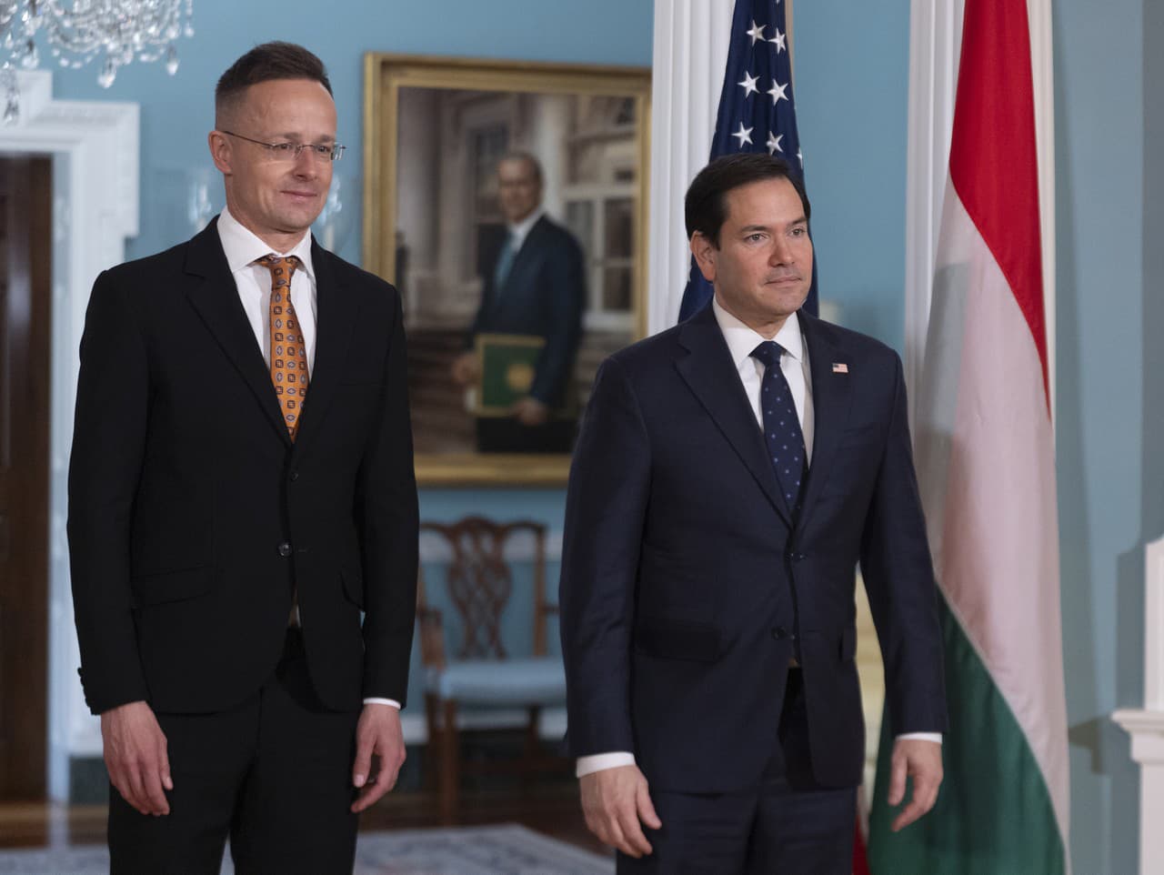 Péter Szijjártó a Marco Rubio